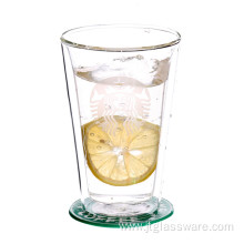 OEM Custom Borosilicate Double Wall Glass Cup